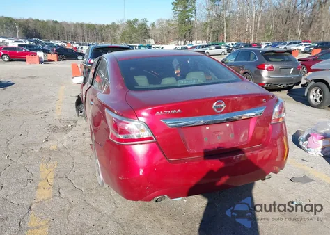 2015 Nissan Altima 2.5 S from USA, damaged, VIN 1N4AL3AP9FN324543